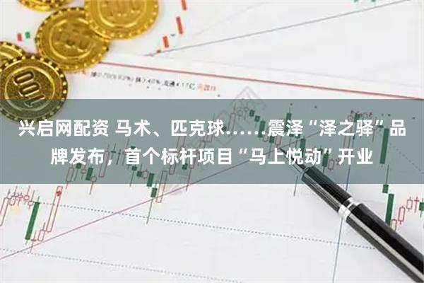 兴启网配资 马术、匹克球……震泽“泽之驿”品牌发布，首个标杆项目“马上悦动”开业